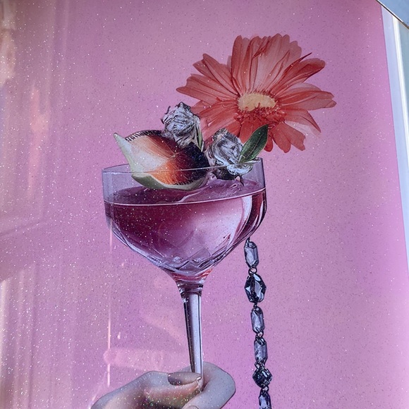 Framed Art Luxury Fashion Bracelet and Diamond Cocktail - Picture 3 of 5